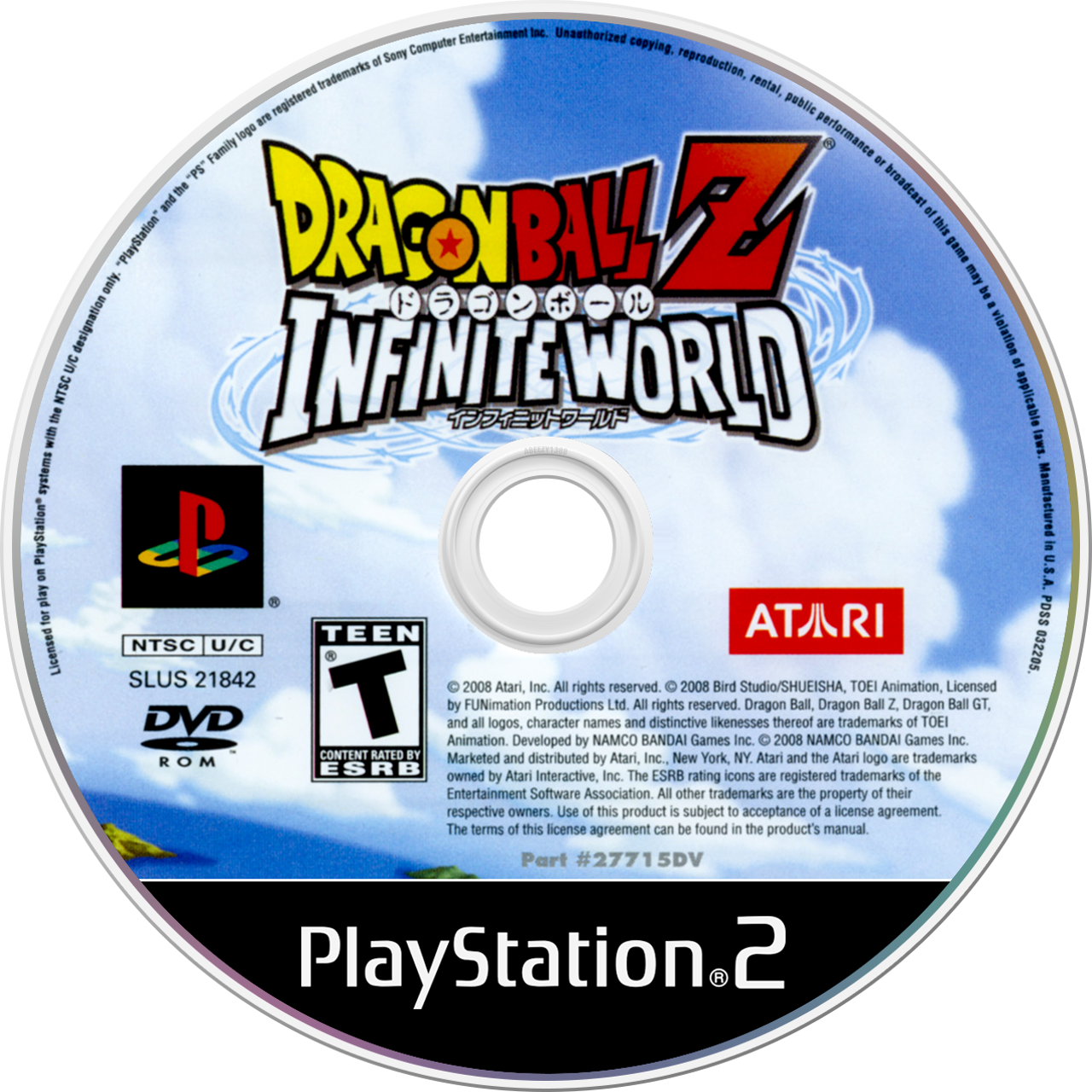 Dragon Ball Z: Infinite World (PS2) (gamerip) (2008) MP3